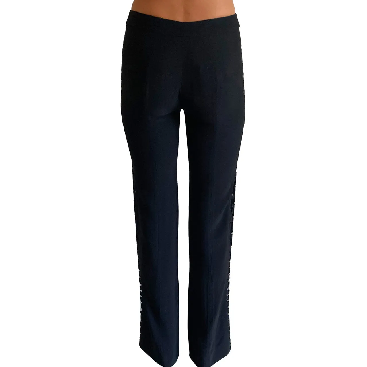 Alexander McQueen Mesh Panel Trousers