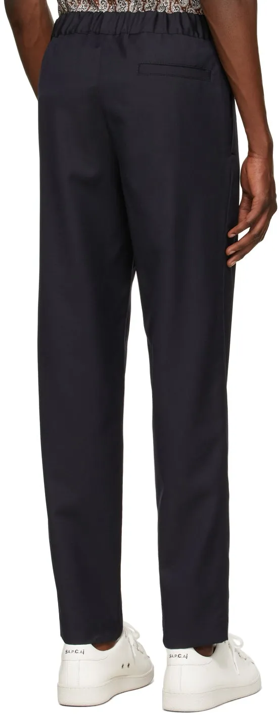 A.P.C. Navy Etienne Trousers