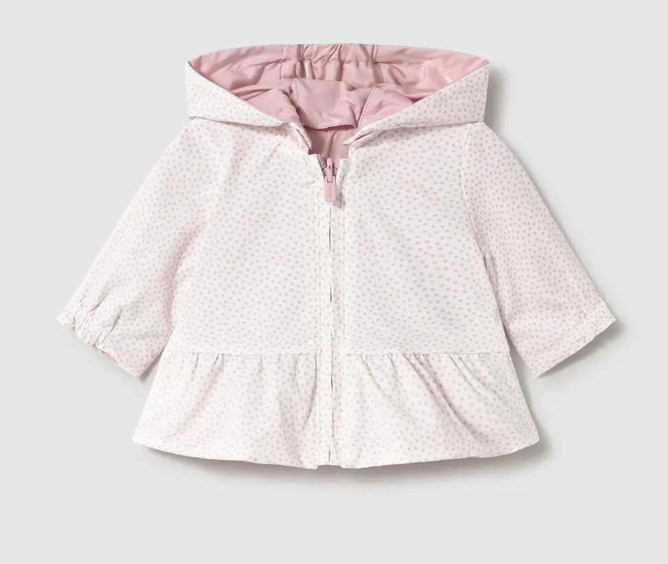 Baby Rose Reversible Windbreaker