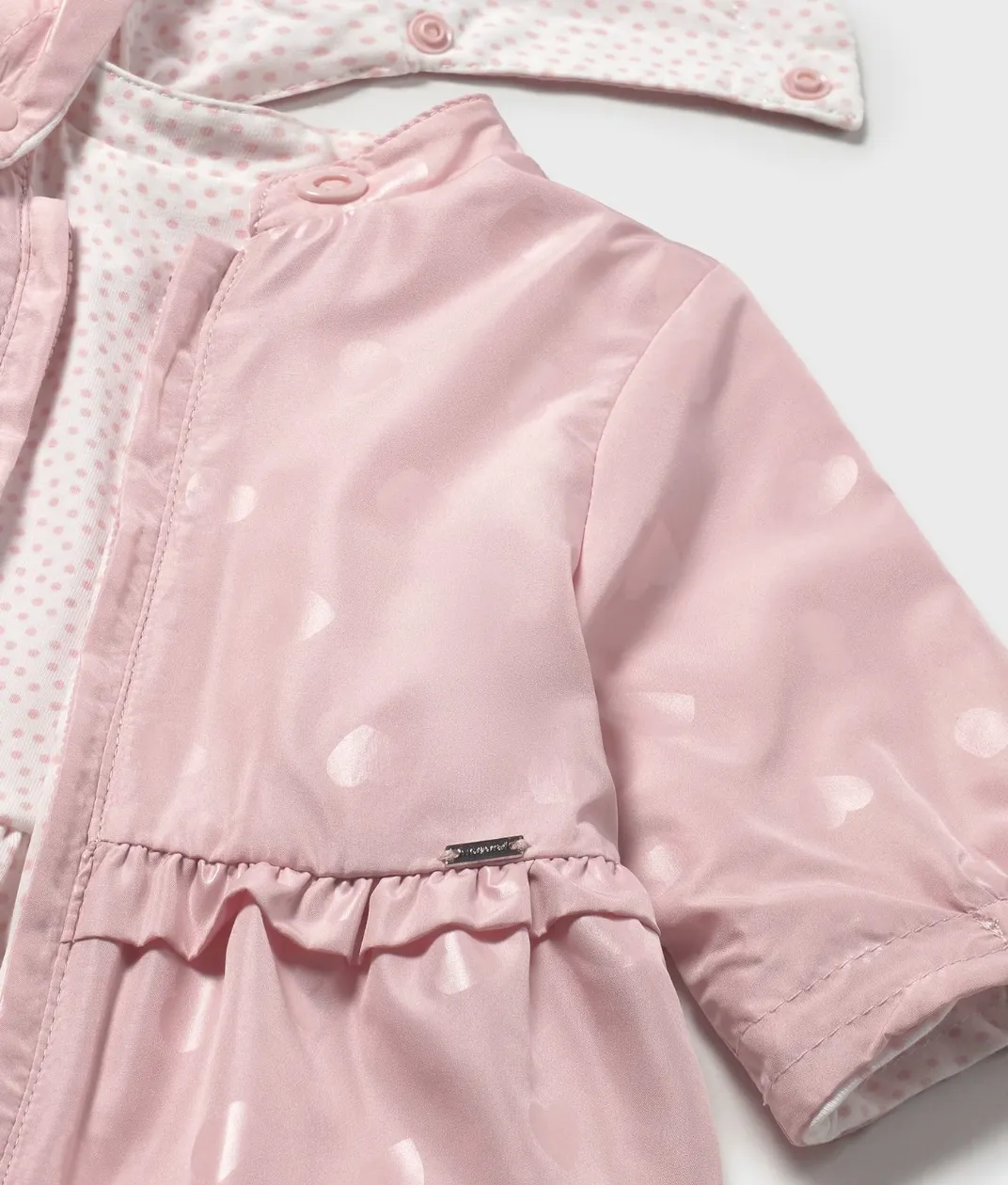 Baby Rose Reversible Windbreaker