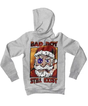 Bad Boy Santa Still Exists Back Printed Christmas Hoodie