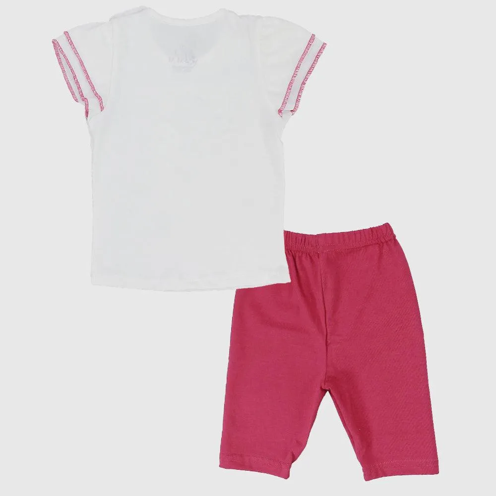 Beary Bunny Short-Sleeved Pajama