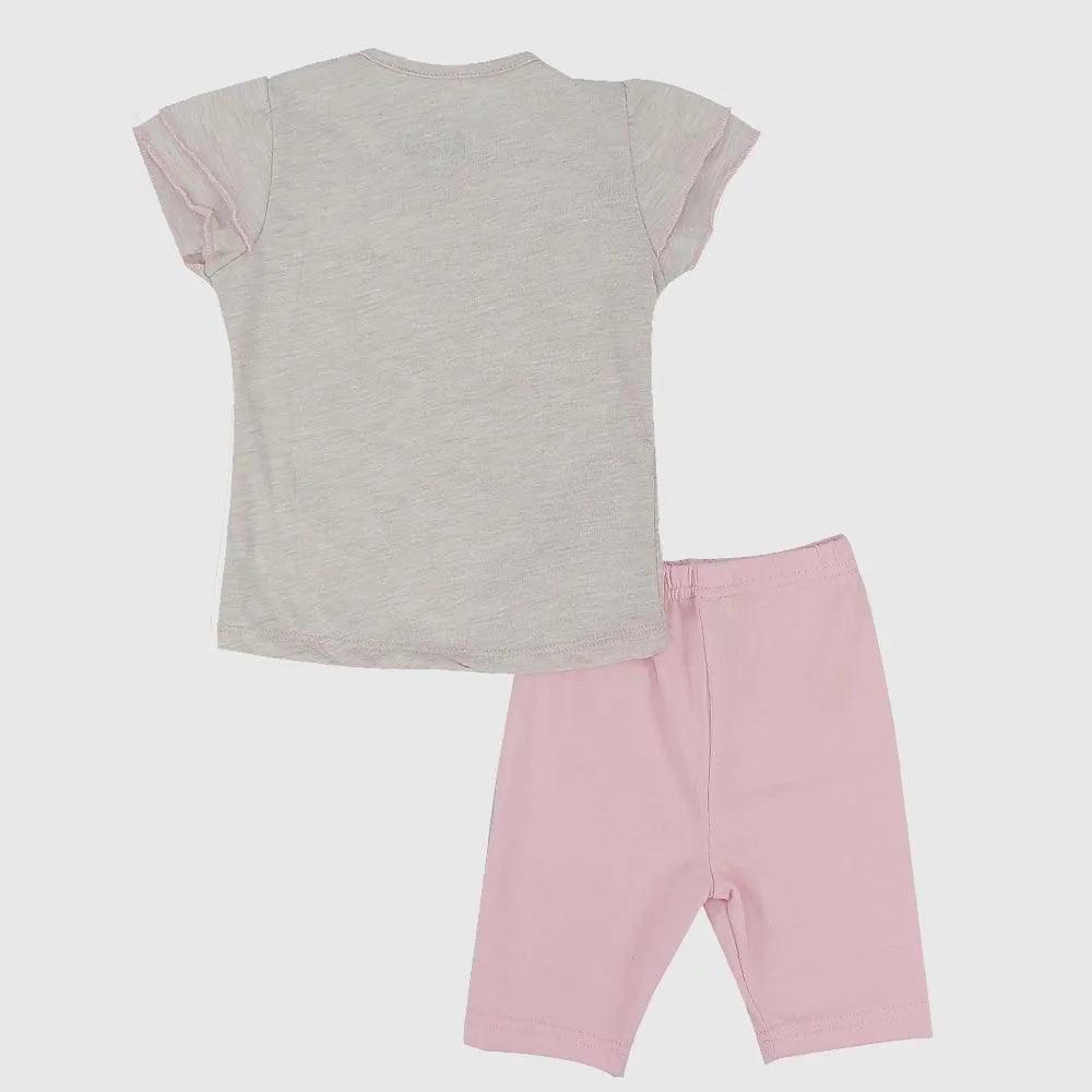 Beary Bunny Short-Sleeved Pajama