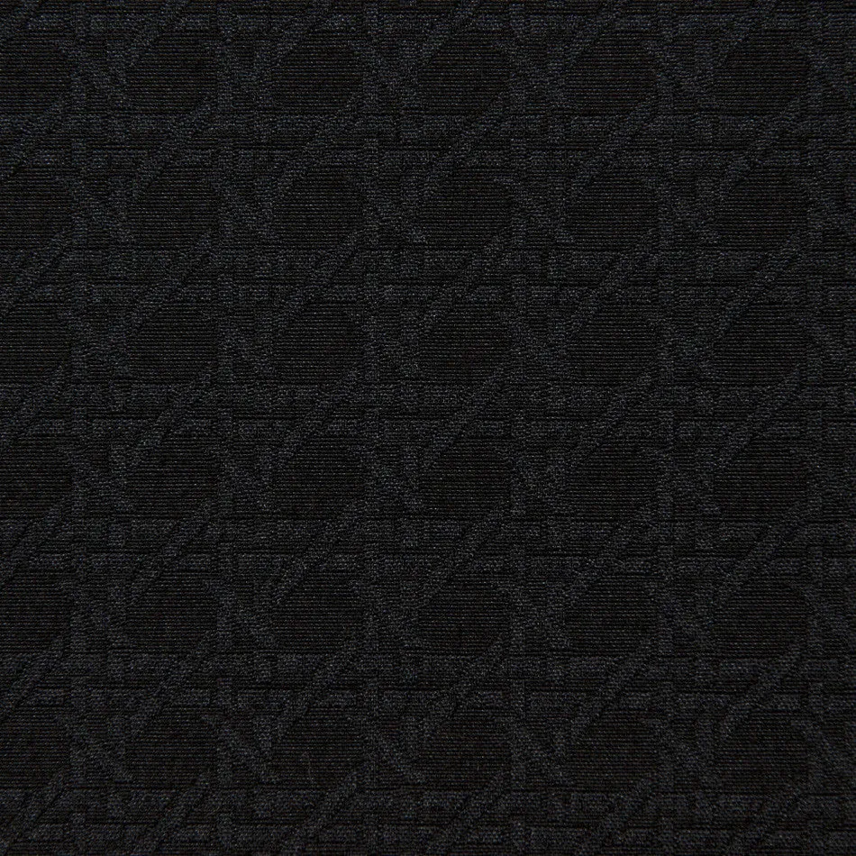 Black Jacquard Stretch Fabric 1300