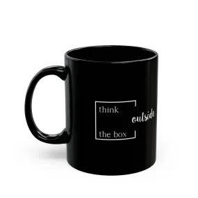 Black Mug: Think outside the Box
