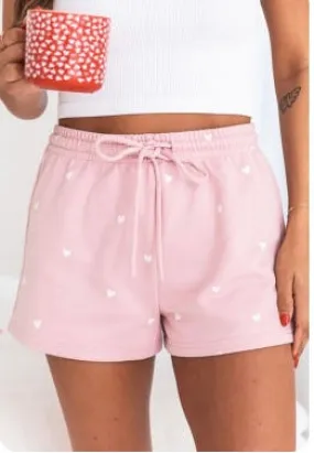 Cozy Cowgirl Heart shorts
