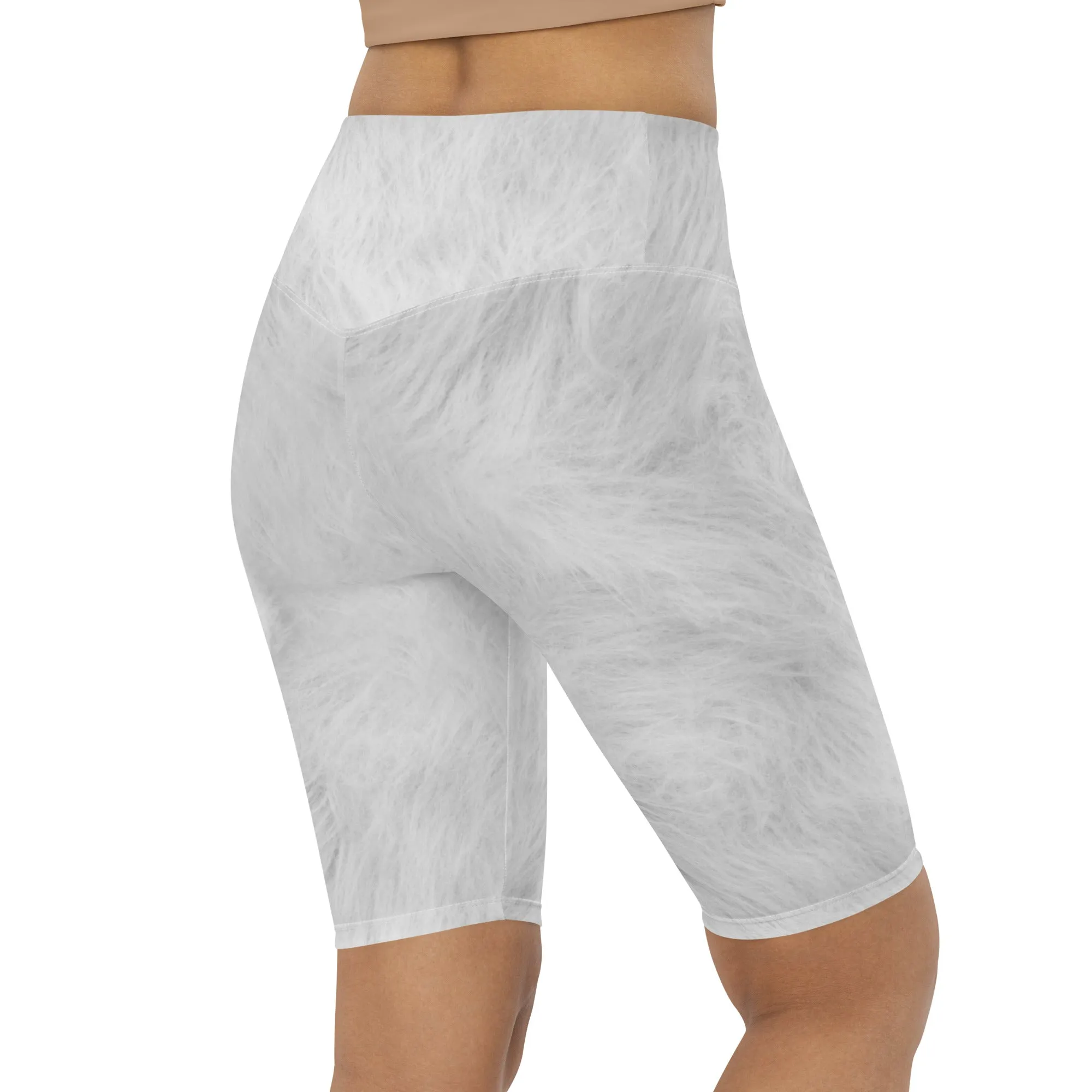 Cute Cozy Cat Biker Shorts