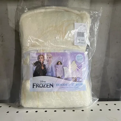 Disney Frozen Hooded Throw Bedding 30" x 50" (76cm x 127cm)