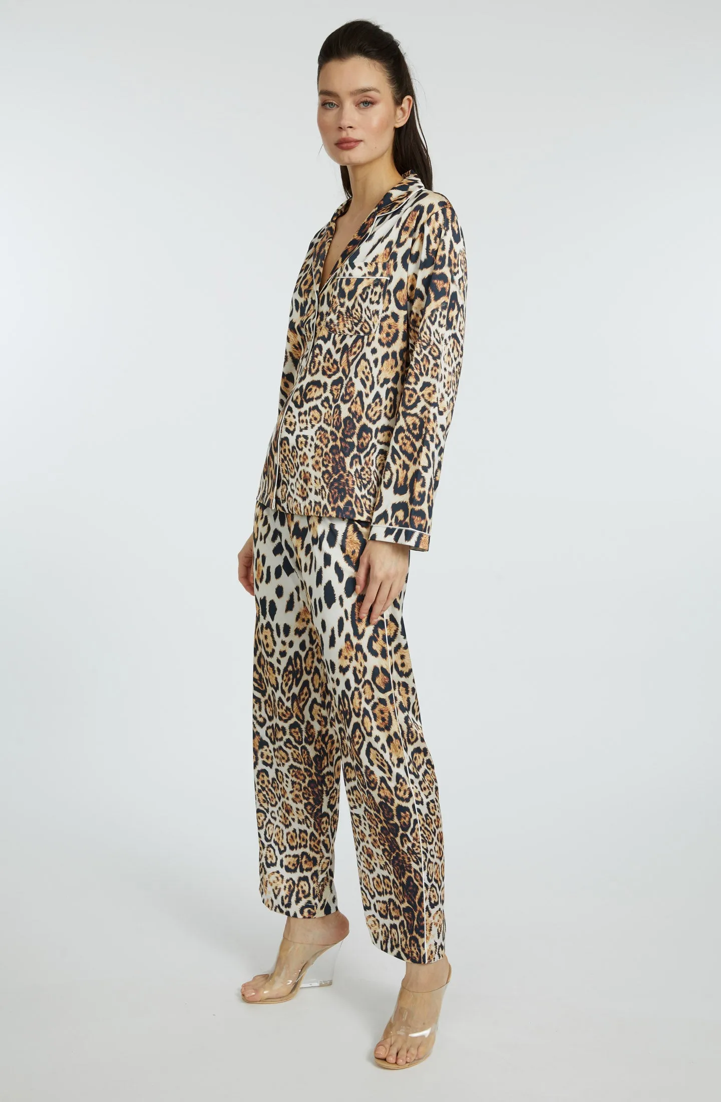 Donatella Long PJ Set
