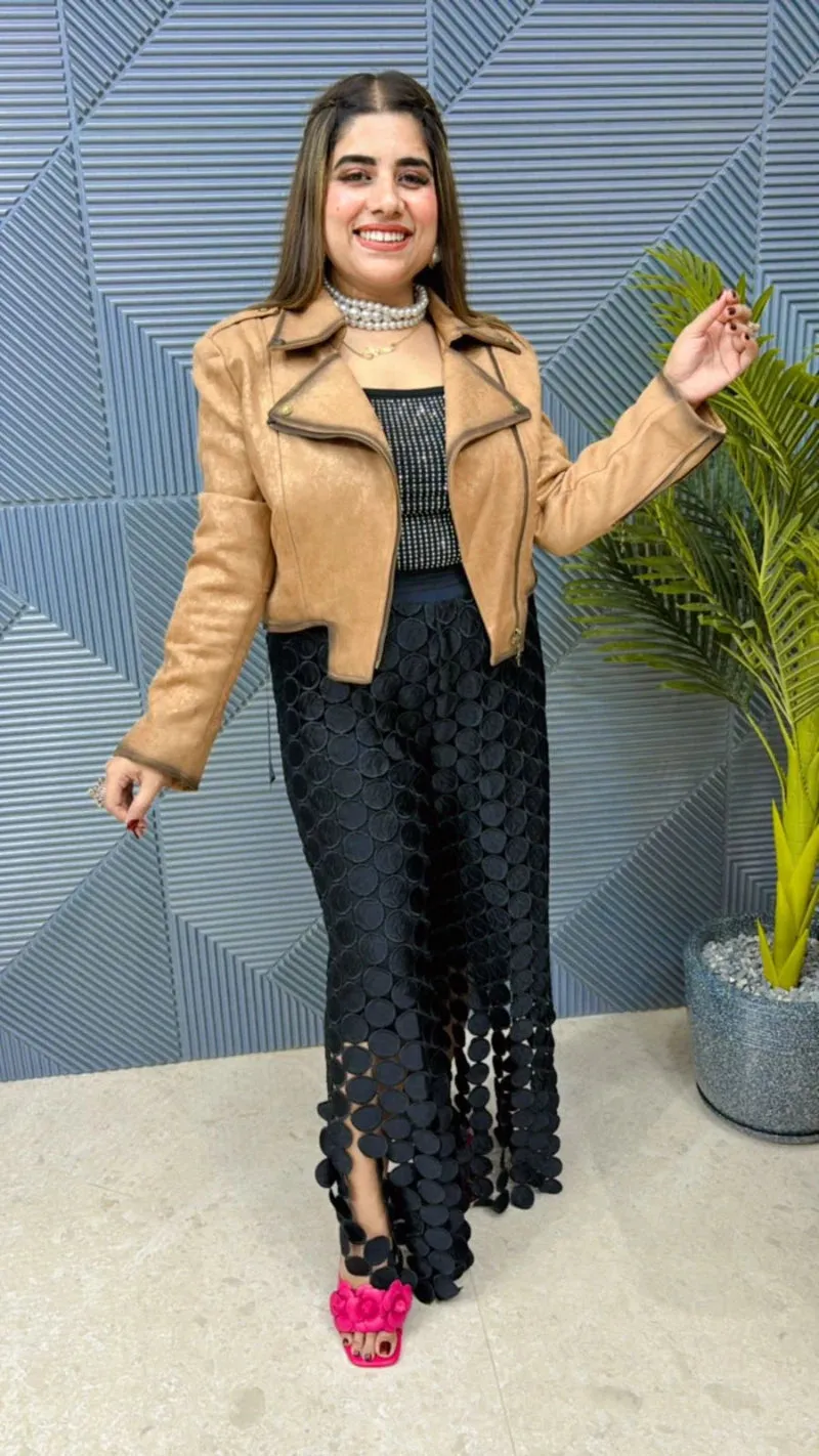 Edgy Biker Jacket: Unleash Your Style GGR595