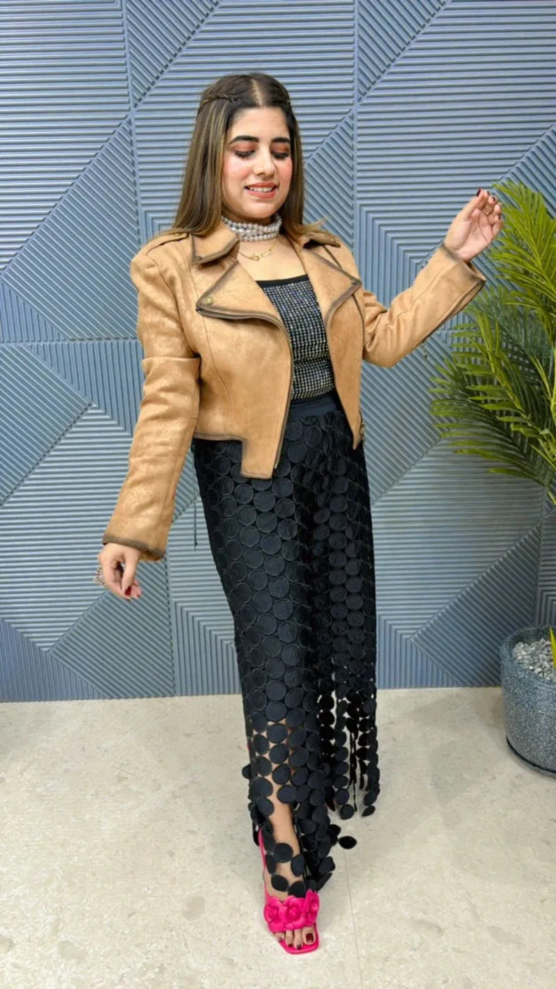Edgy Biker Jacket: Unleash Your Style GGR595