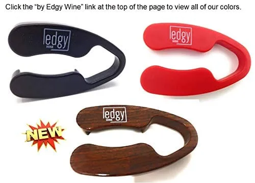 Edgy Wine Premium Wine Foil Cutter. Perfect Wine Bottle Opening Accessory For Wine Lovers. Red.
