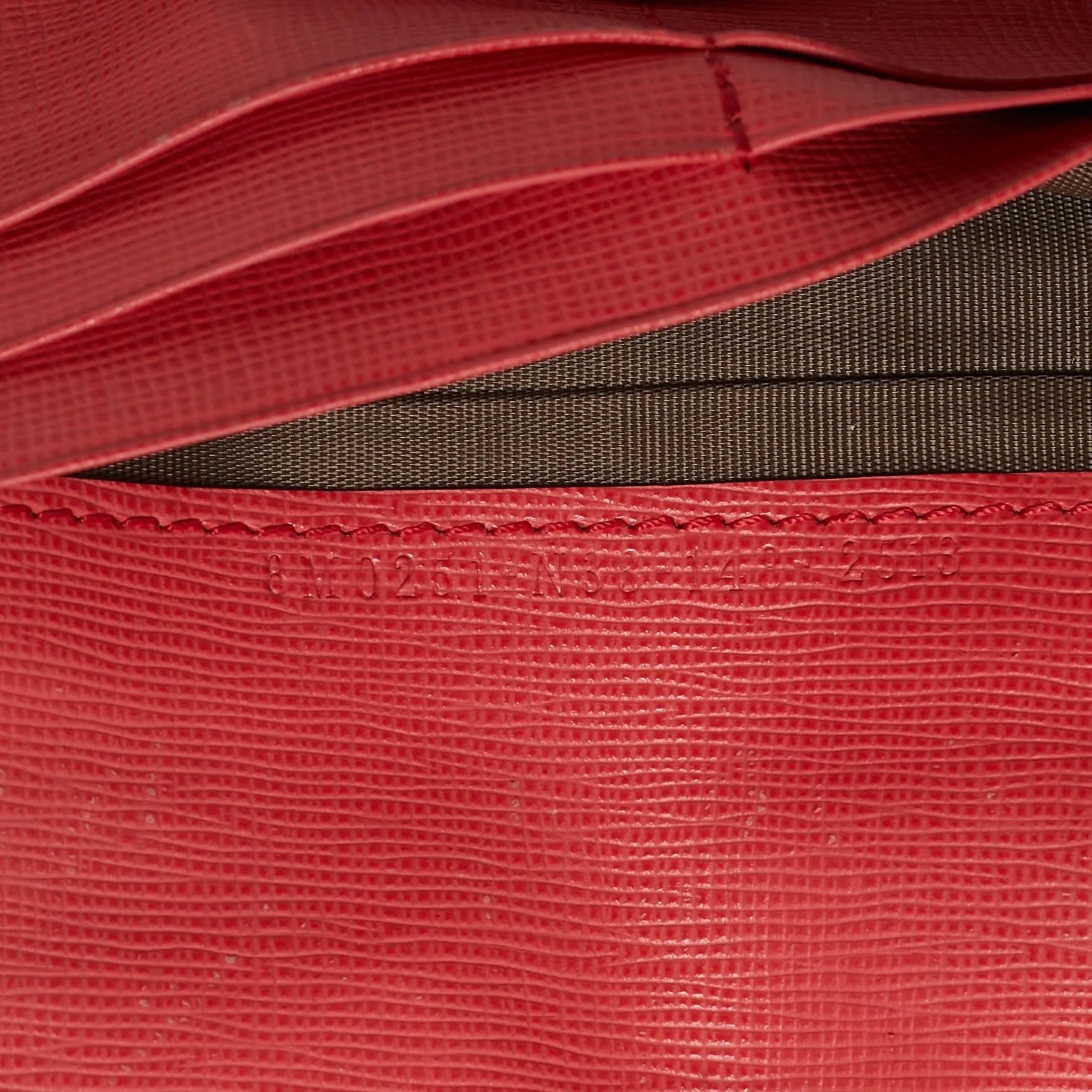 Fendi Multicolor Leather Eye Monster Flap Continental Wallet