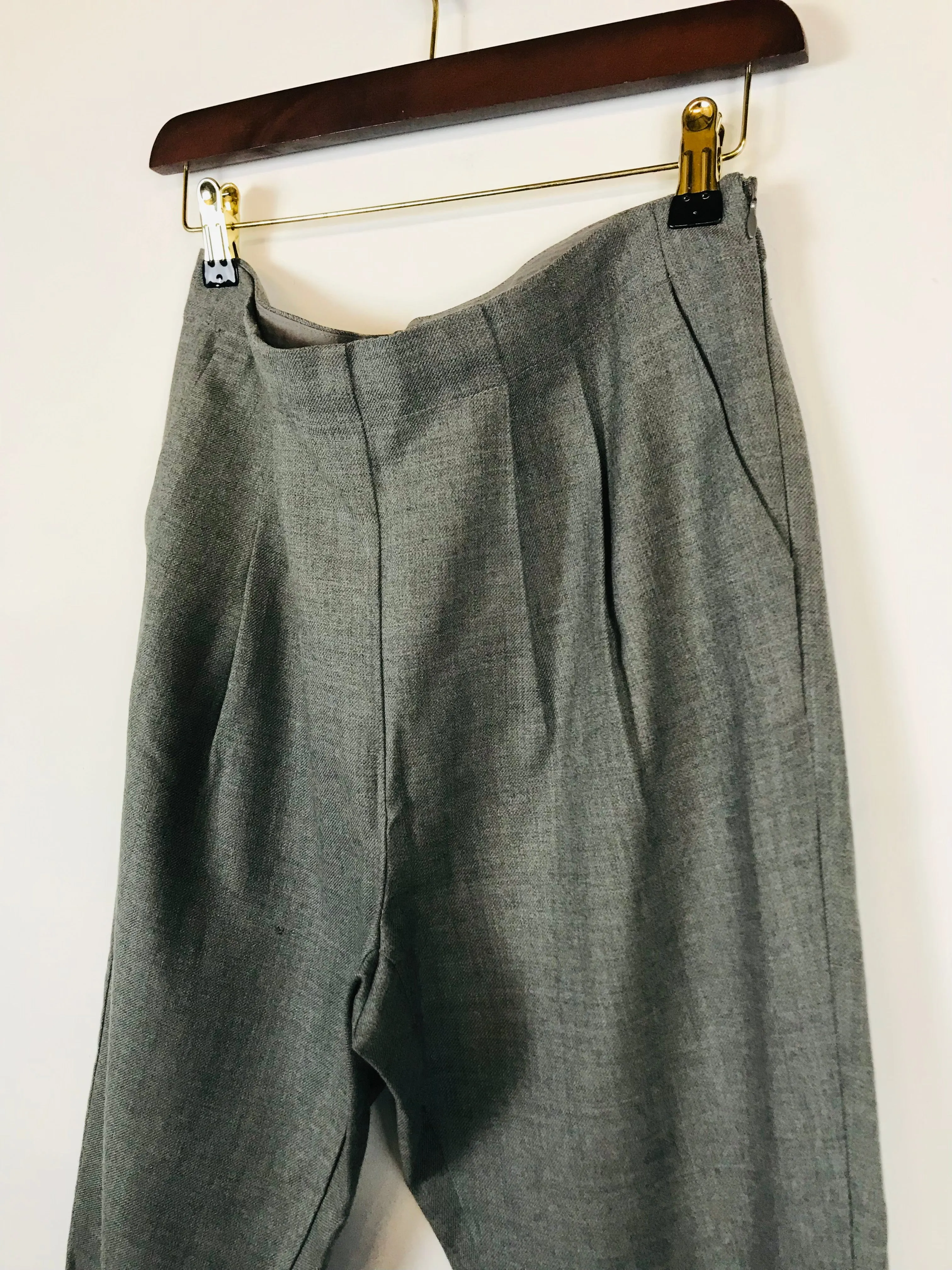 GAP Women's Wool Smart Trousers | UK8 | Grey