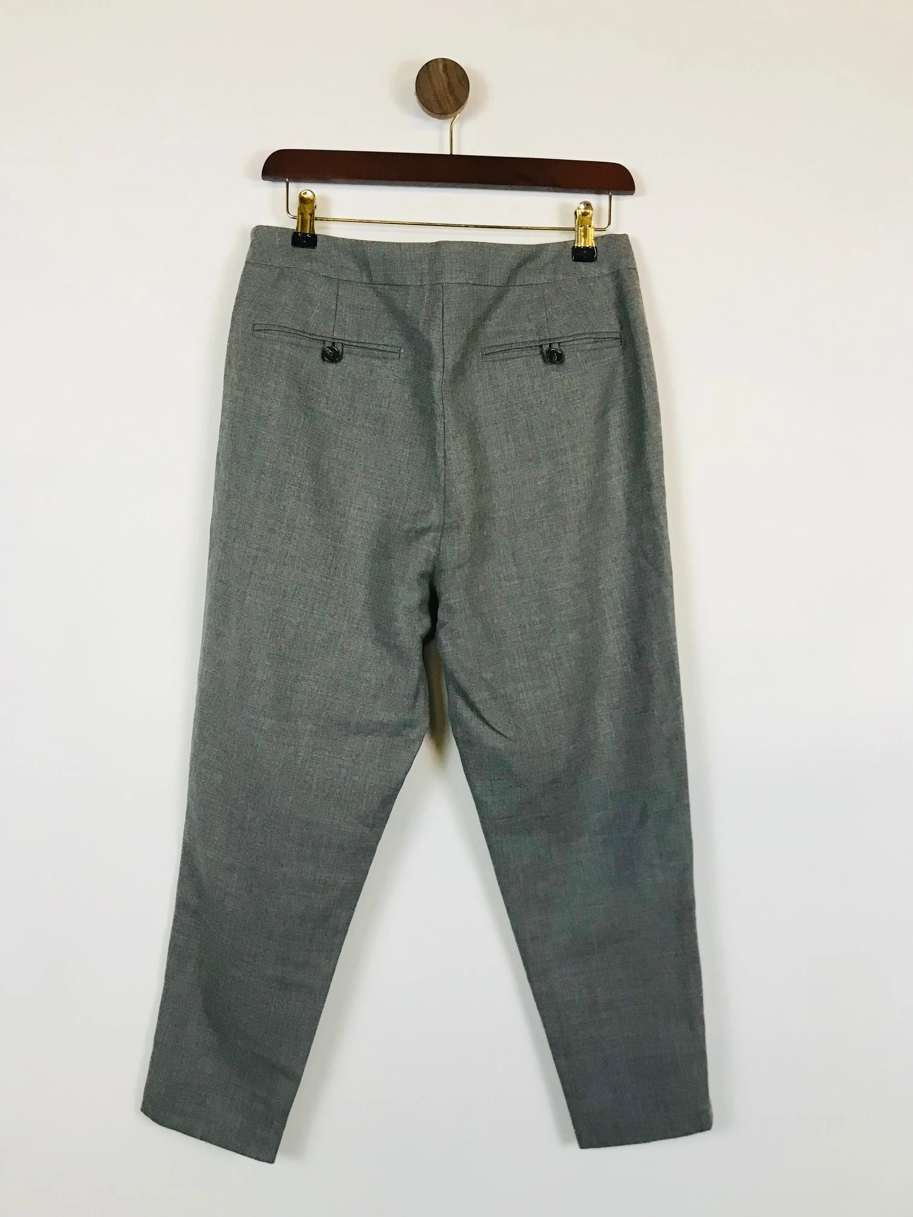 GAP Women's Wool Smart Trousers | UK8 | Grey