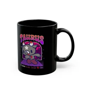 Gloomy Taurus zodiac Black Mug (11oz, 15oz)