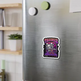 Gloomy Taurus Zodiac  Die-Cut Magnets