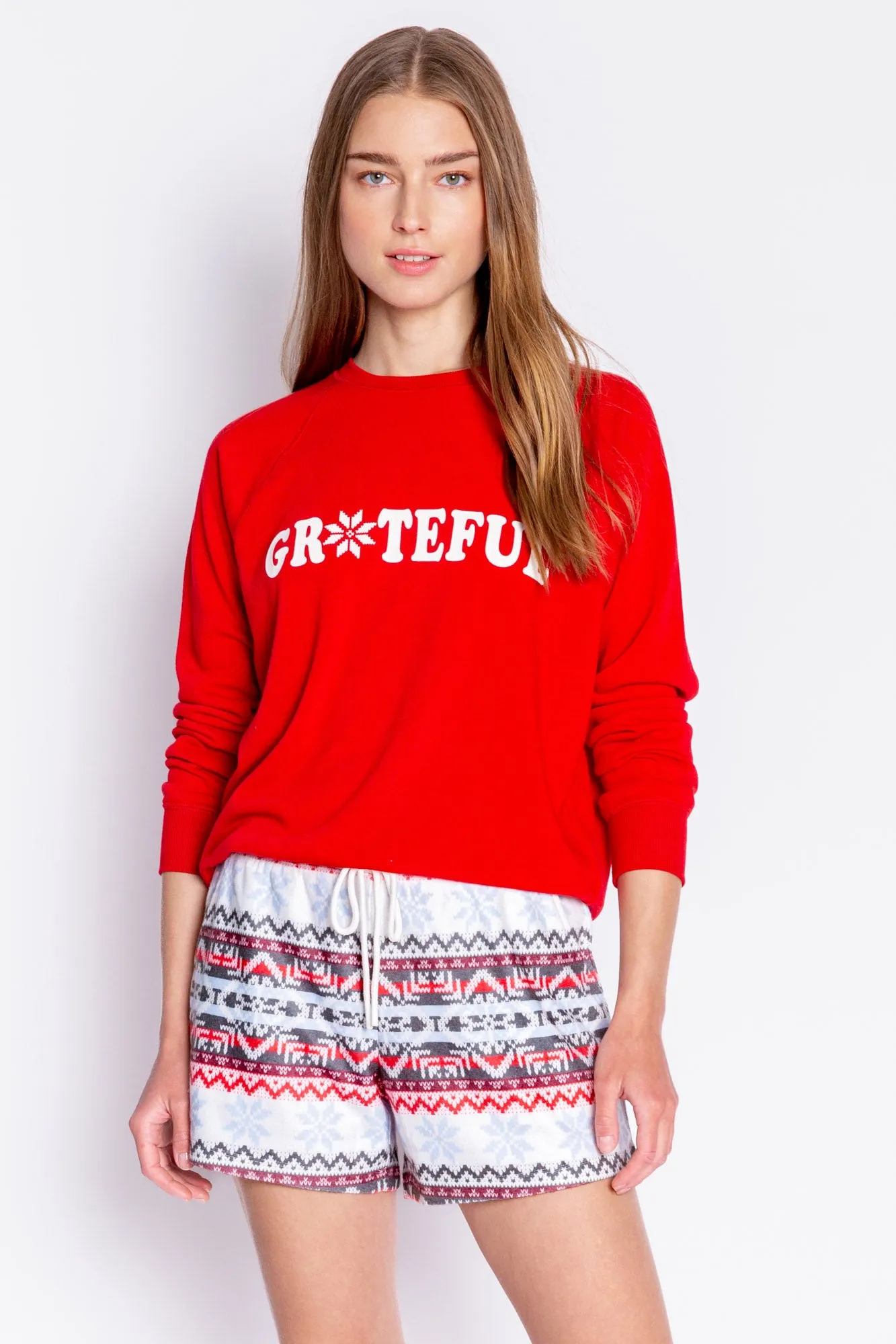 Grateful Happy Happy Joy Joy Long Sleeve