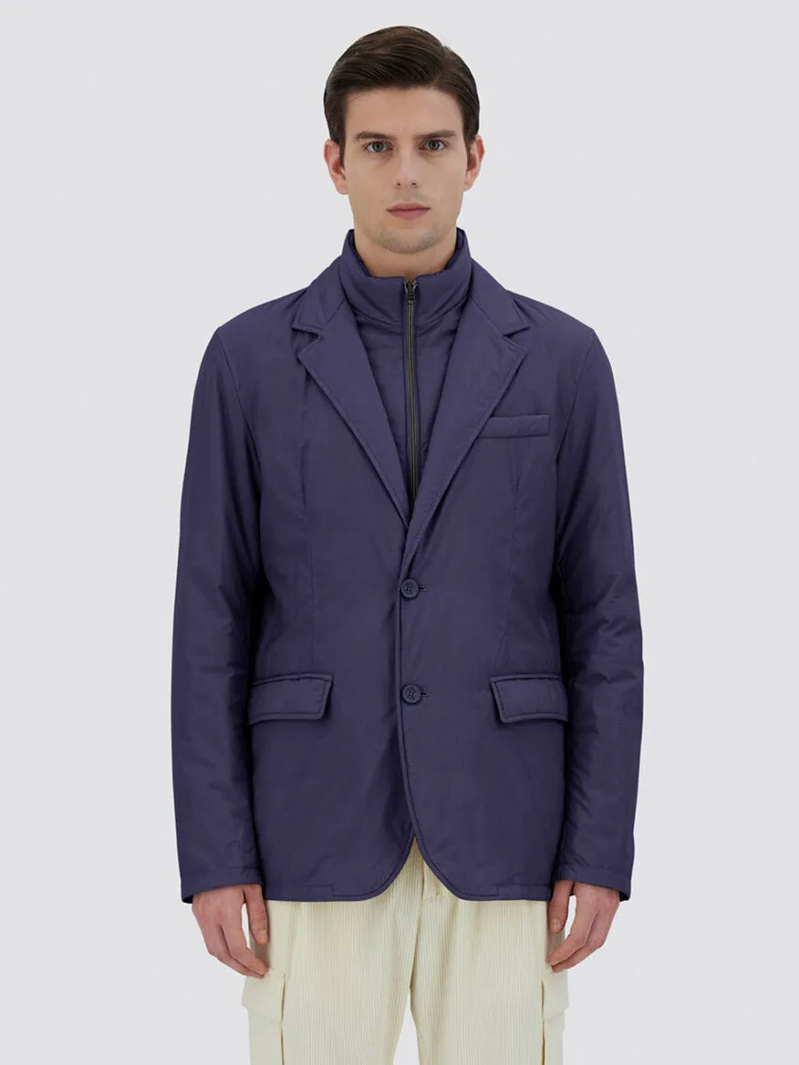 Herno Blazer in Ecoage in New Blue