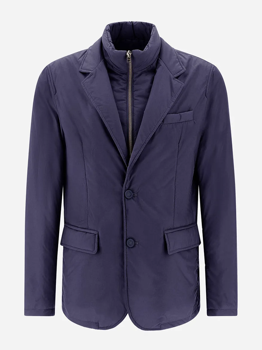Herno Blazer in Ecoage in New Blue