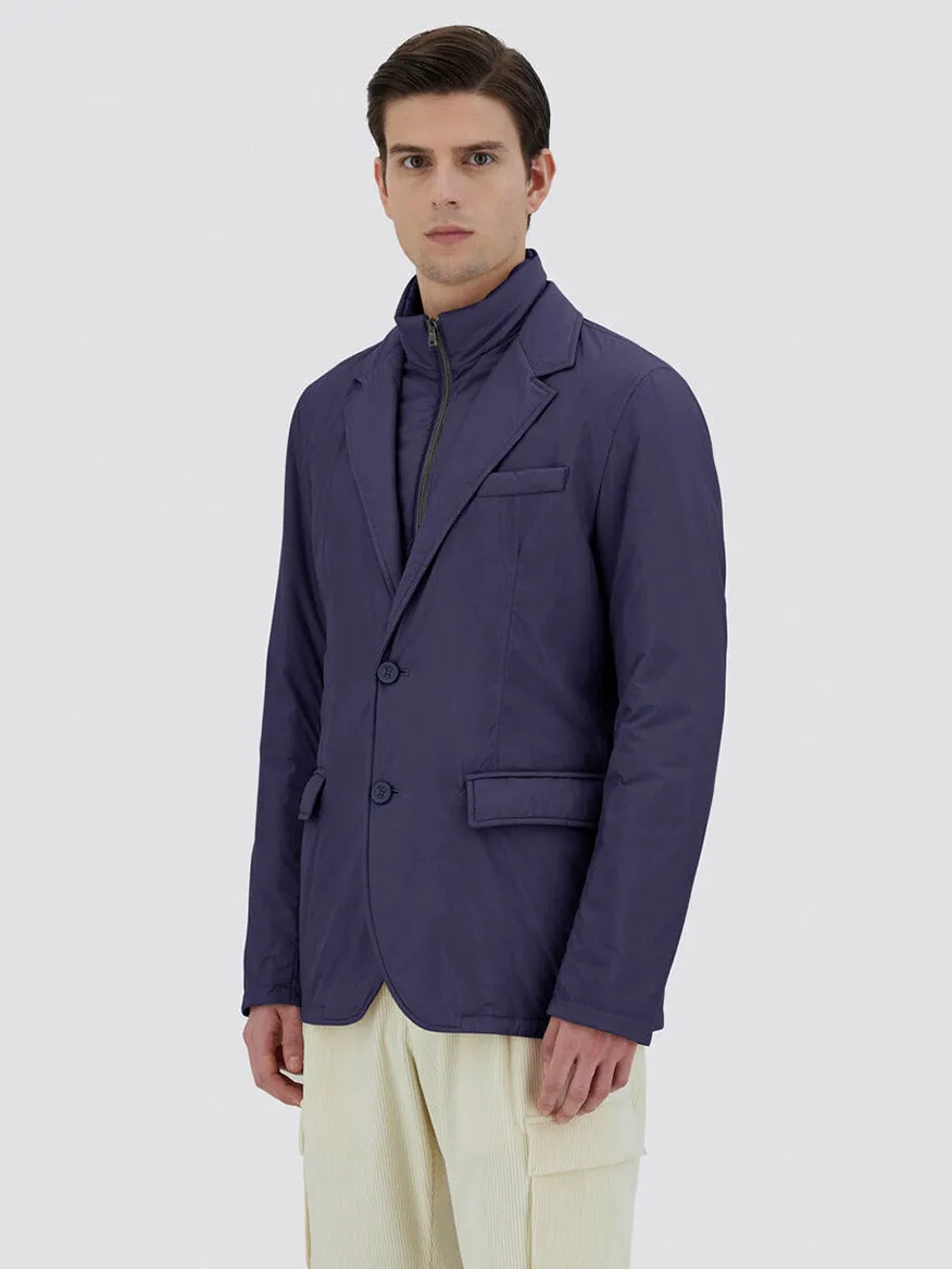 Herno Blazer in Ecoage in New Blue
