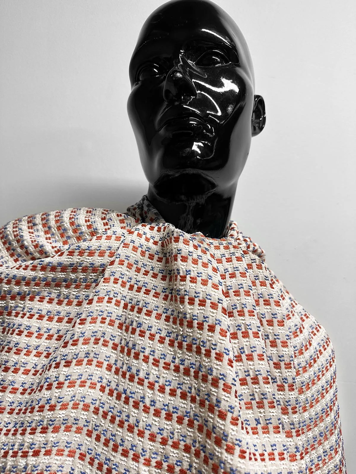 Italian Luxury Corded Puckered Tissue Faille
