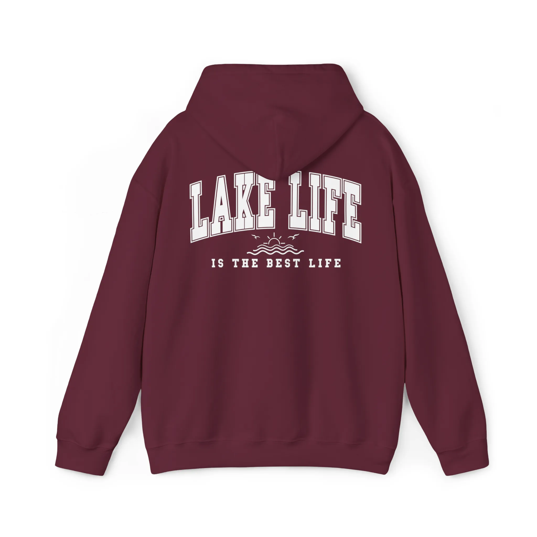 Lake Life Is The Best Life - Hooded Sweatshirt, Camping Shirt, Outdoor Shirt, Vacation Shirt
