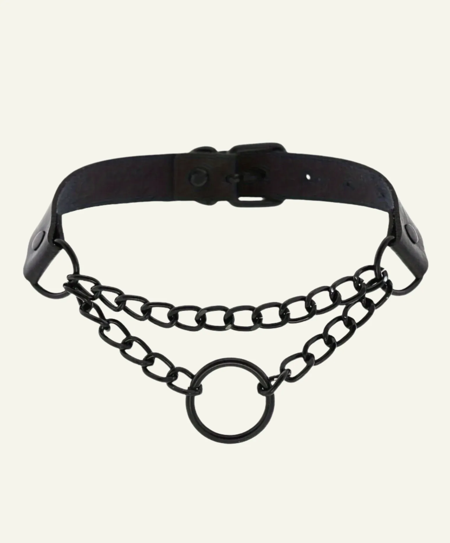 Leather Choker Necklace