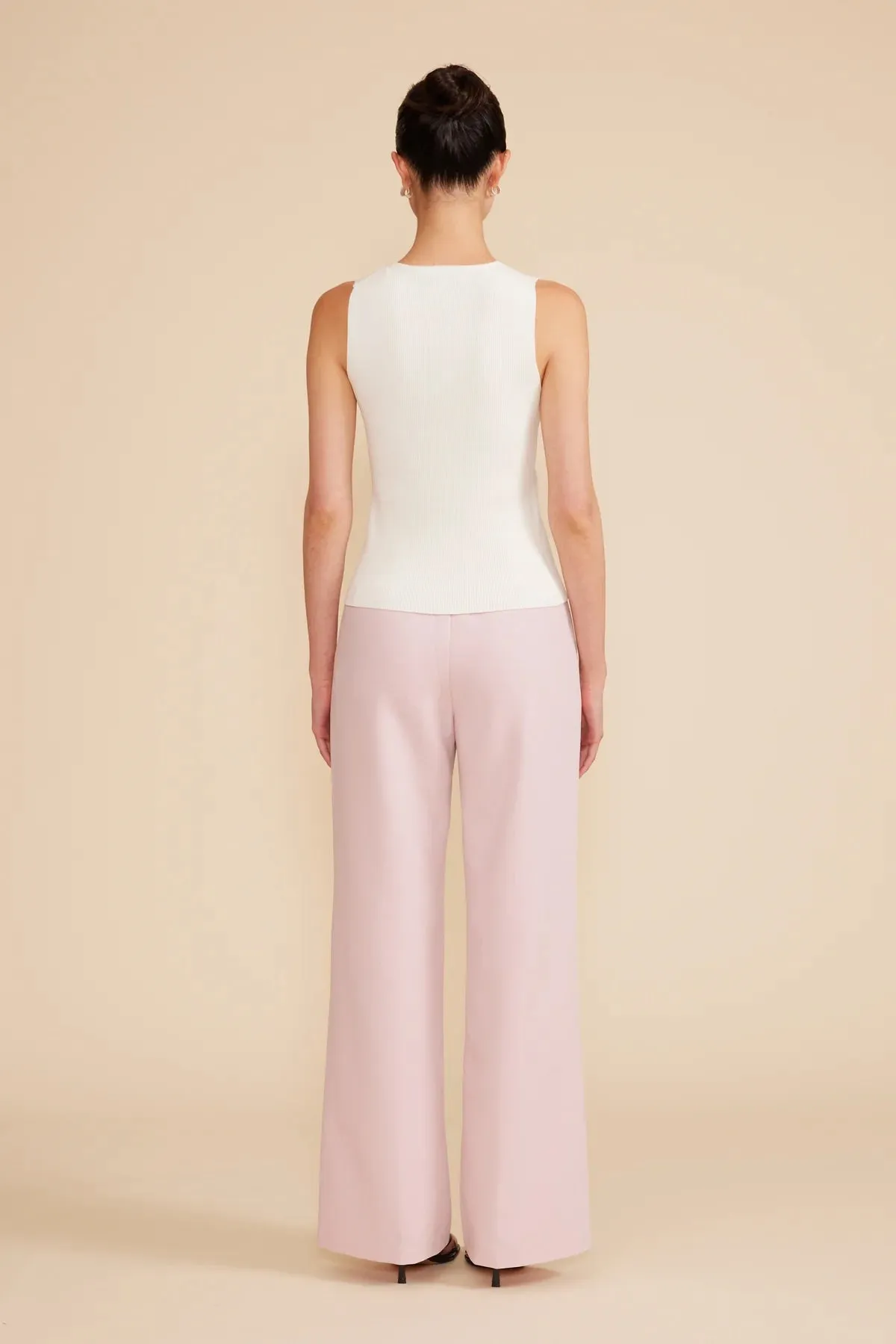Lucy Paris Tara Pant in Light Pink