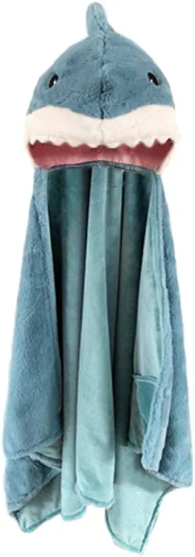 Mon Ami Shark Hooded Blanket