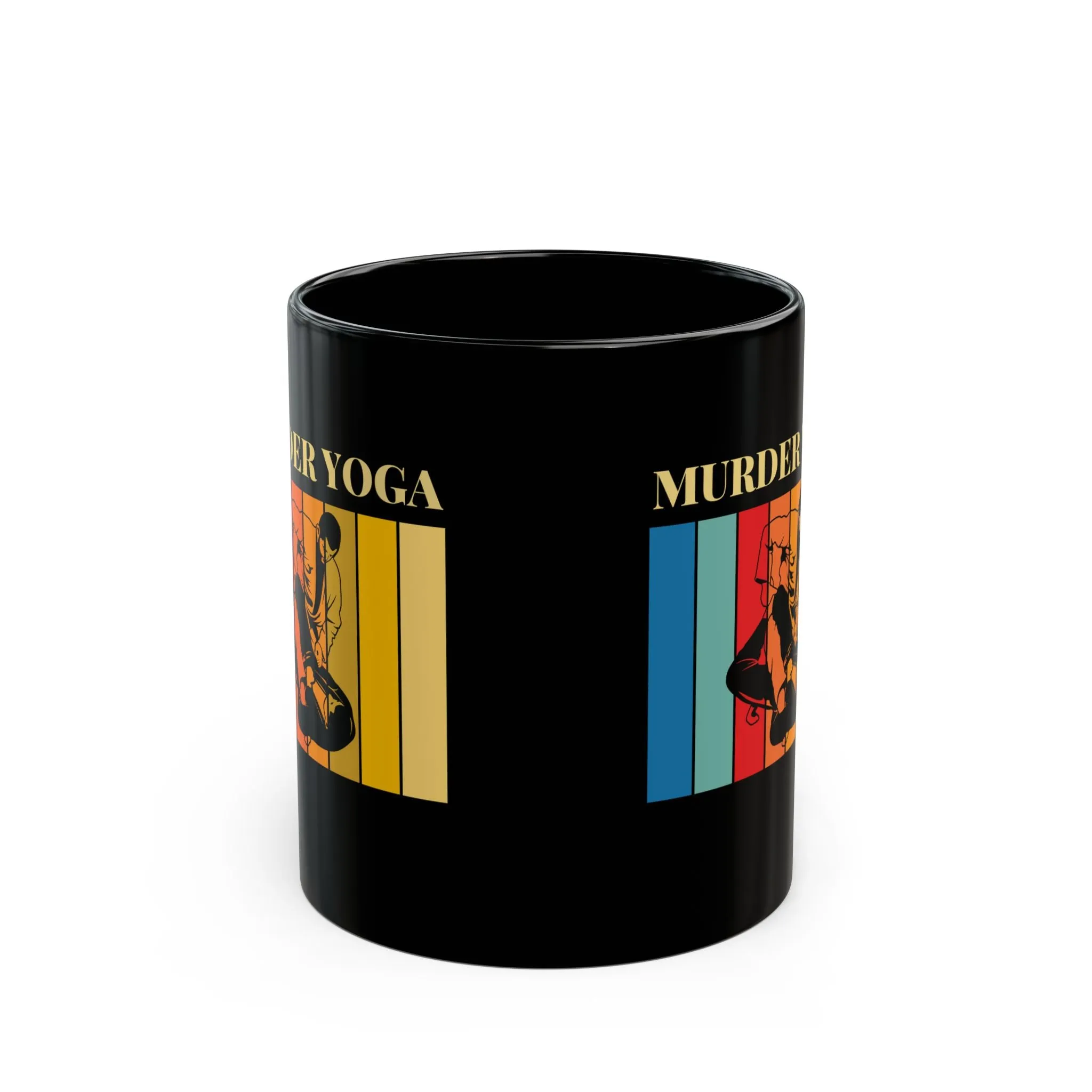 Murder Yoga Coffee Mug