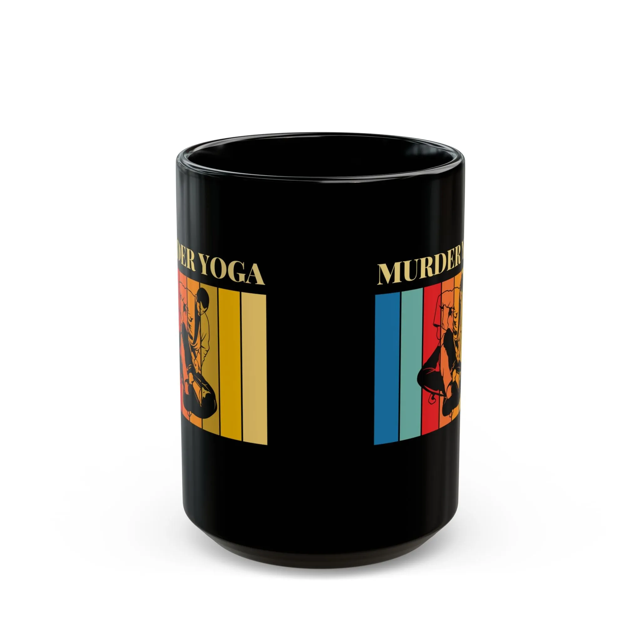 Murder Yoga Coffee Mug