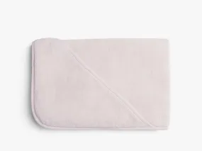 Organic Hooded Toddler Towel (Blush)