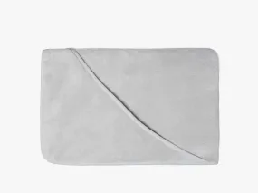 Organic Hooded Toddler Towel (Light Grey)