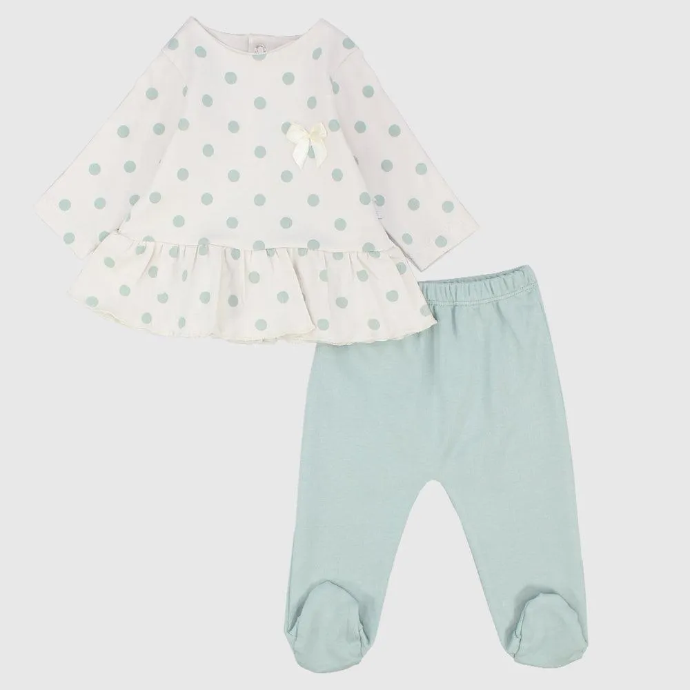 Polka Dots Long-Sleeved Pajama