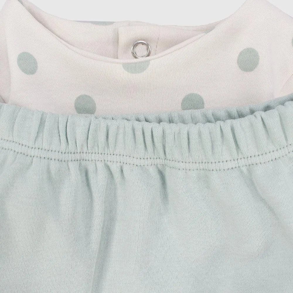Polka Dots Long-Sleeved Pajama