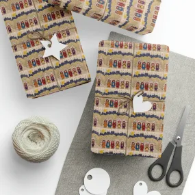 Pueblo Girls Wrapping Paper