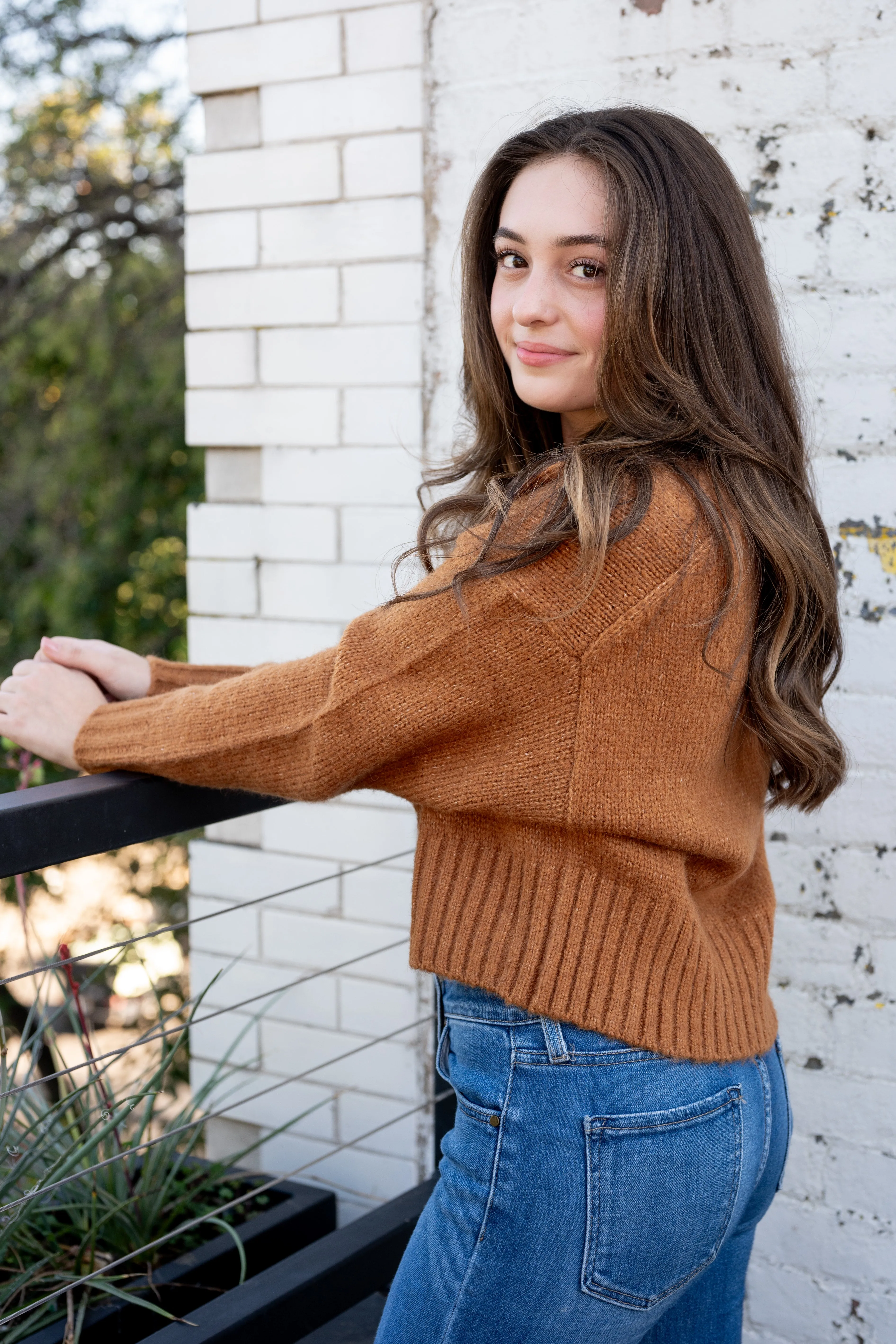 Rhia Cropped Open Cardigan