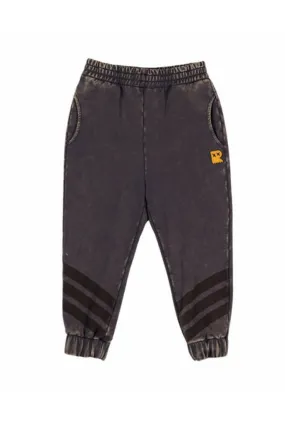 Rock Your Kid Black Chillax Trackpants