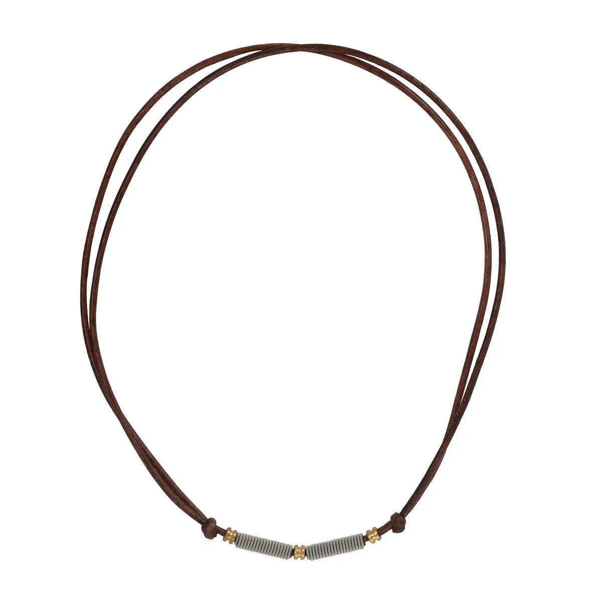 Slipknot Adjustable Leather Necklace