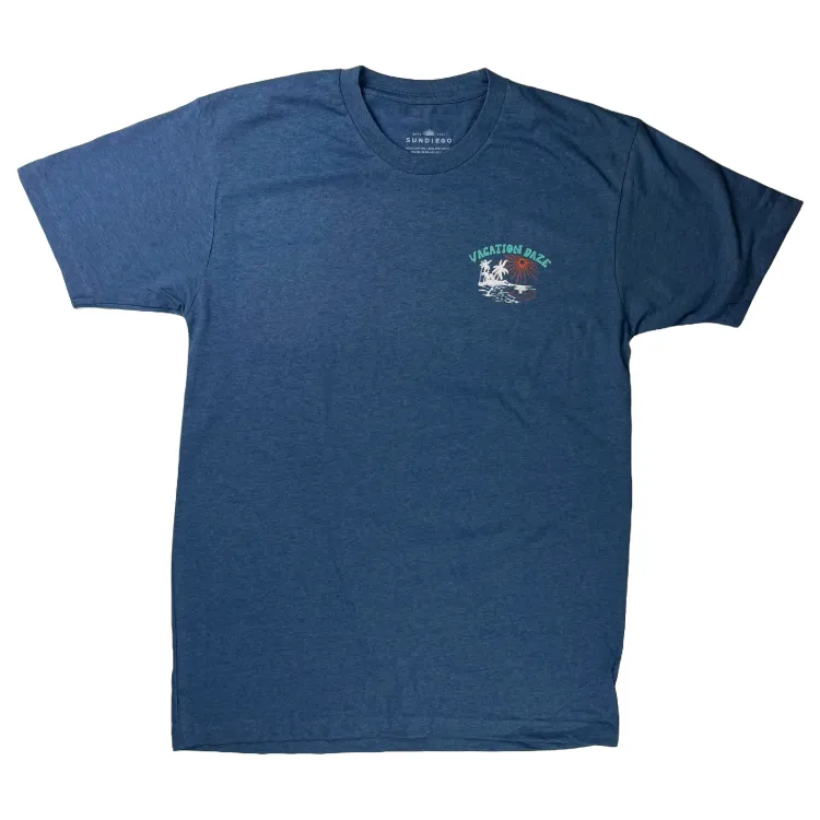 SunDiego VACATION T-Shirt - Slate Heather