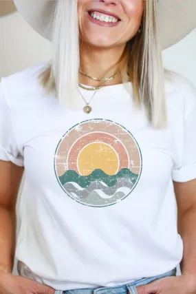 Sunset Ocean Tee