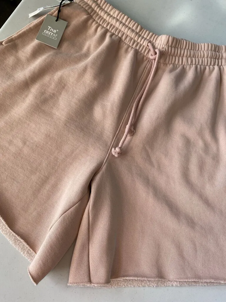 TNA Cozy AF Shorts 1X NWT