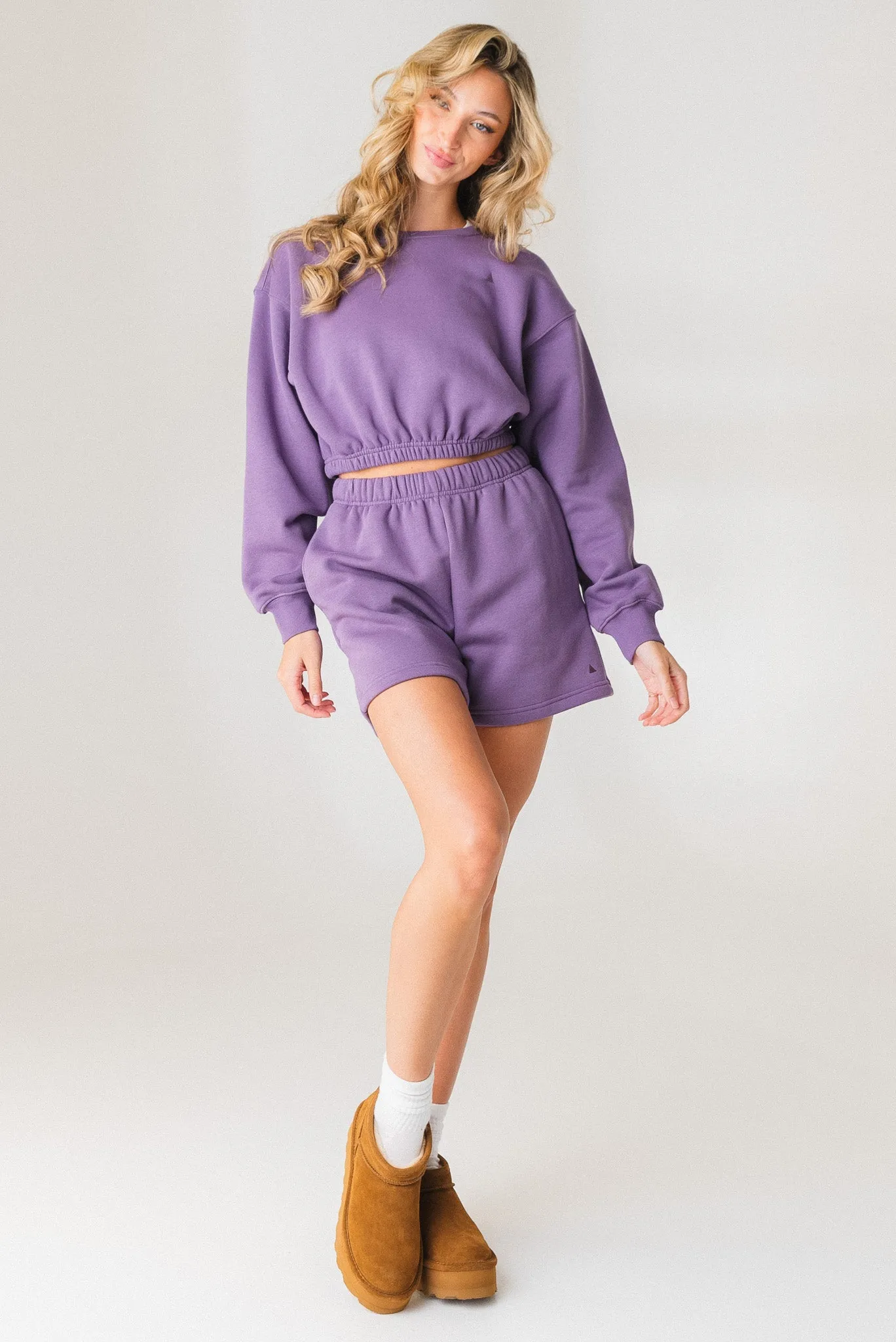 Vitality Cozy Uni Short - Violet
