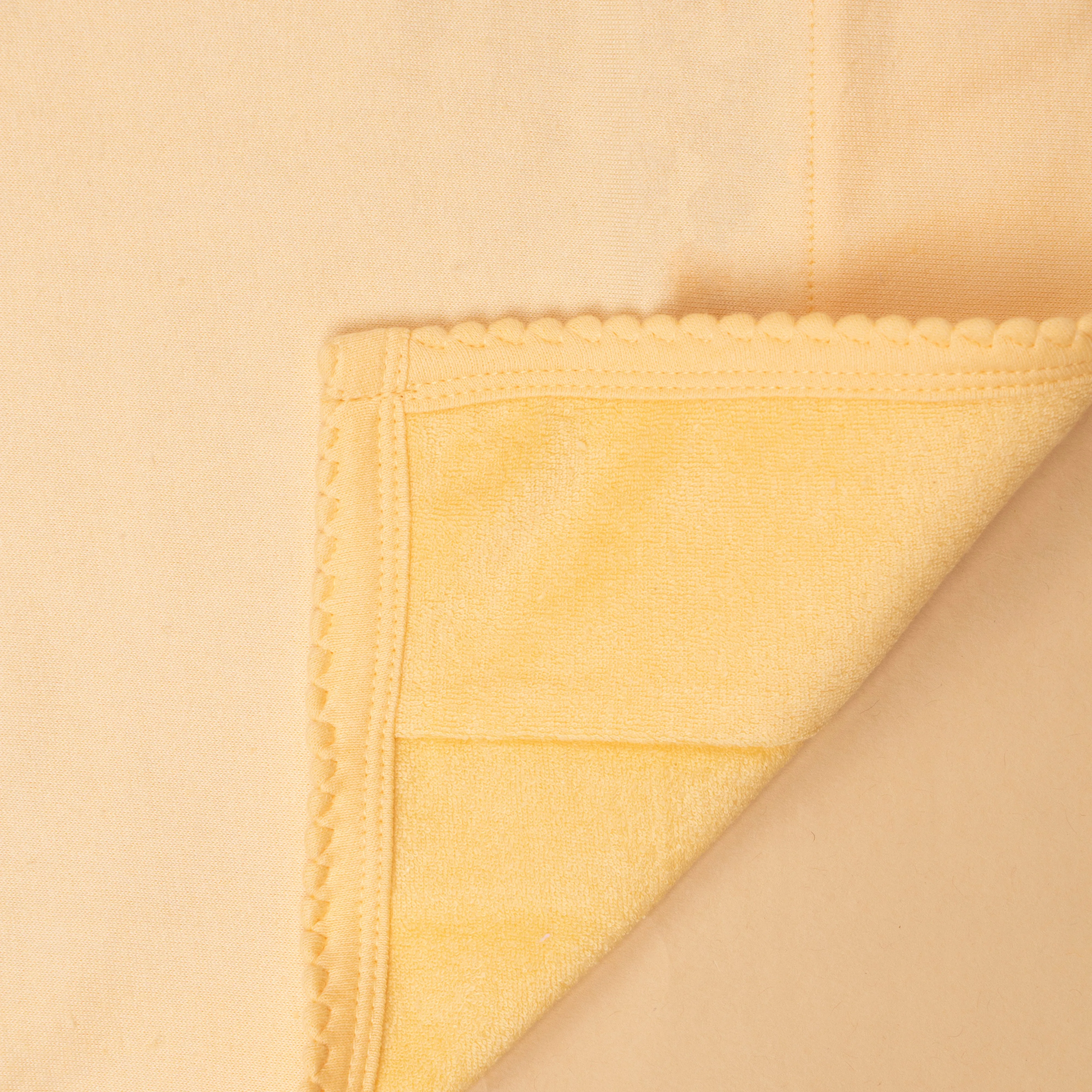 Warm & cozy terry hooded towel