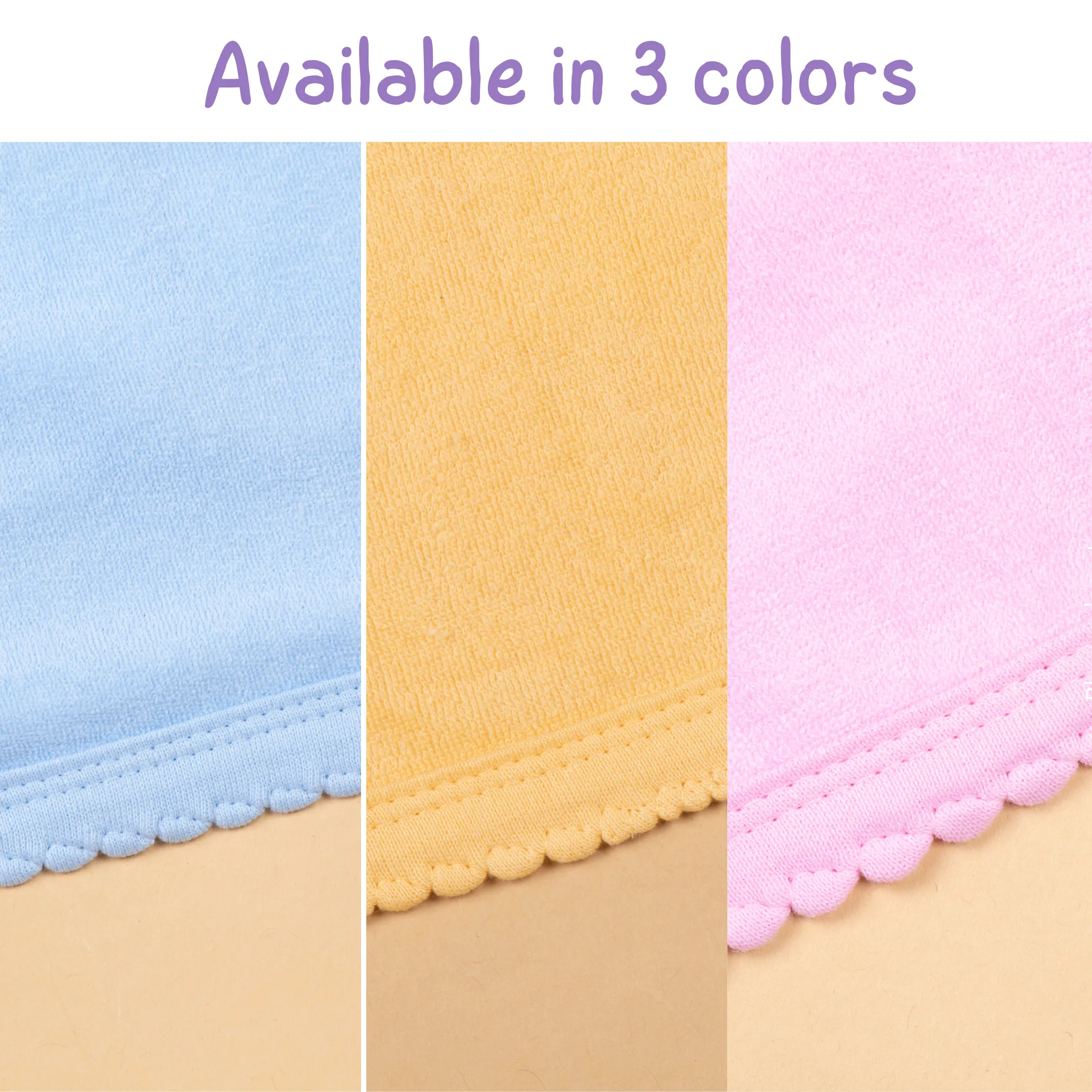 Warm & cozy terry hooded towel