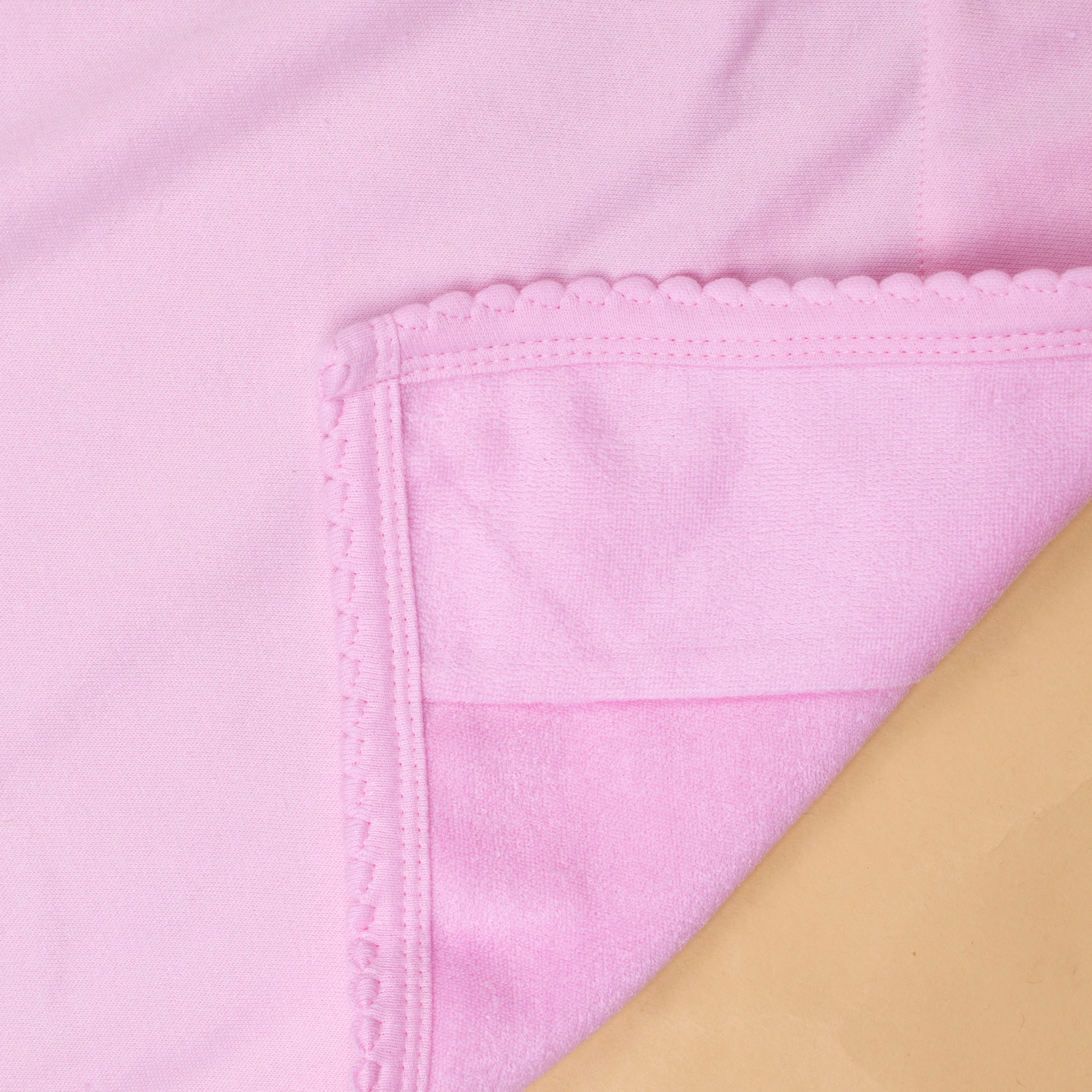 Warm & cozy terry hooded towel