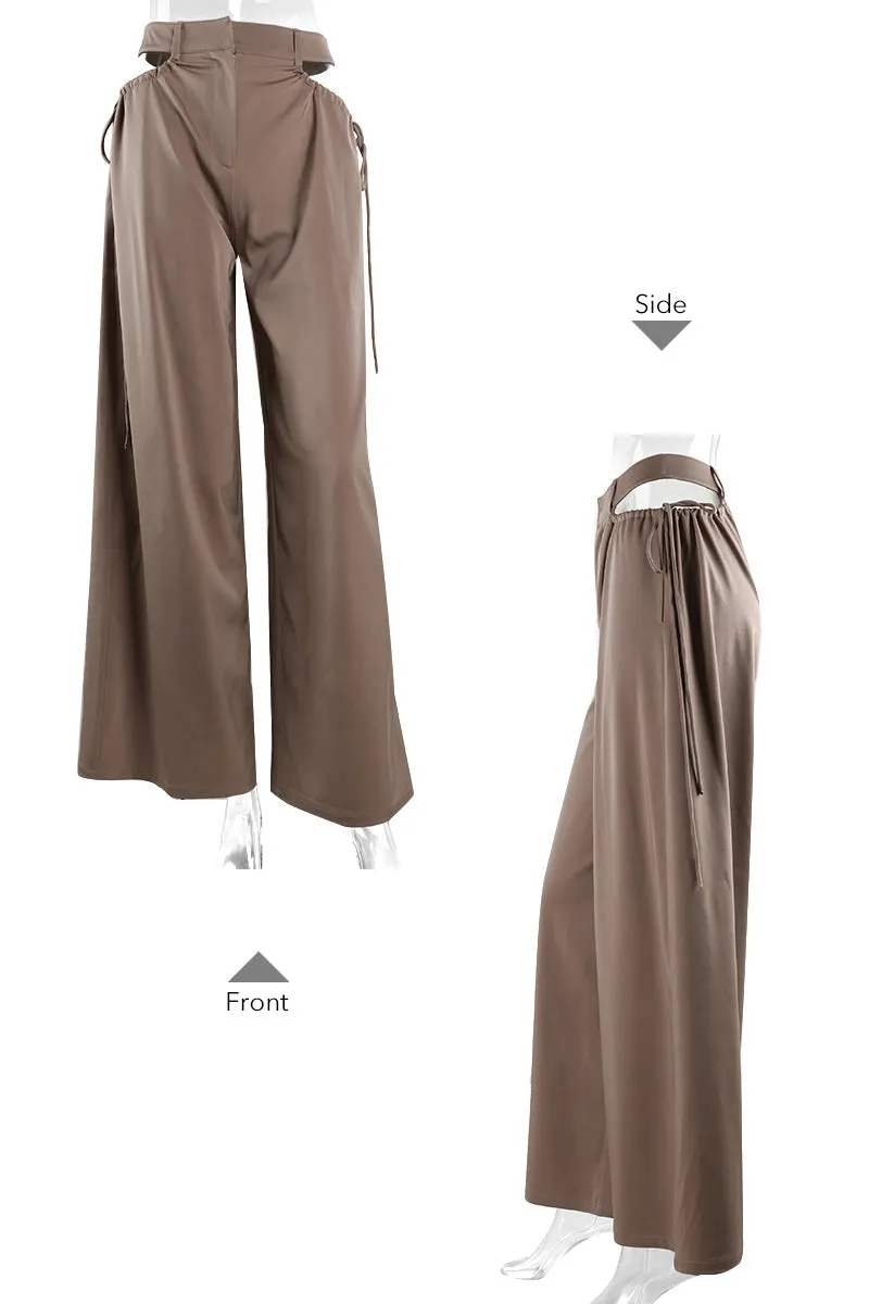 Women's straight leg loose casual pants