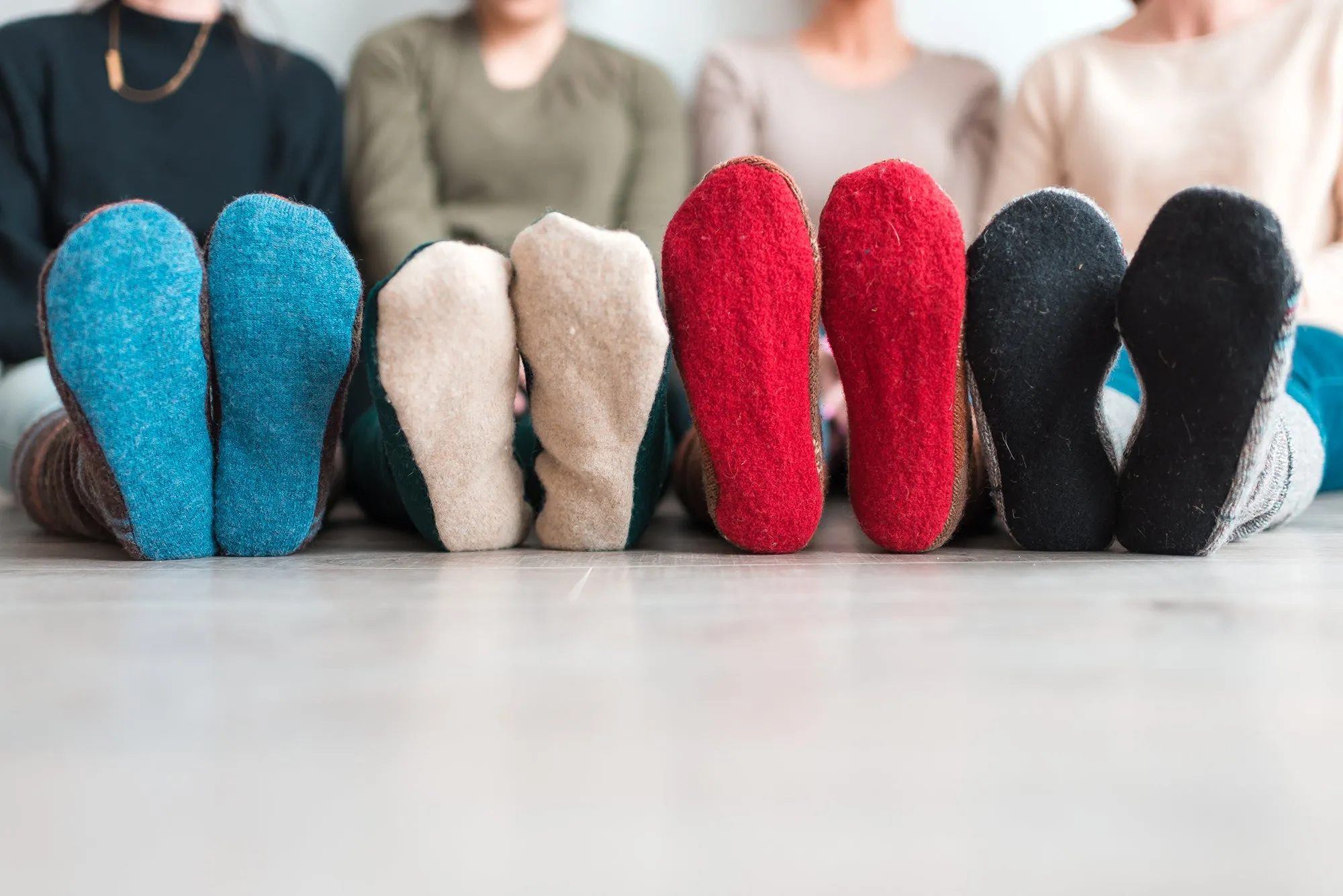 Wool Cabin Socks | Cozy Toes | Size 8-11