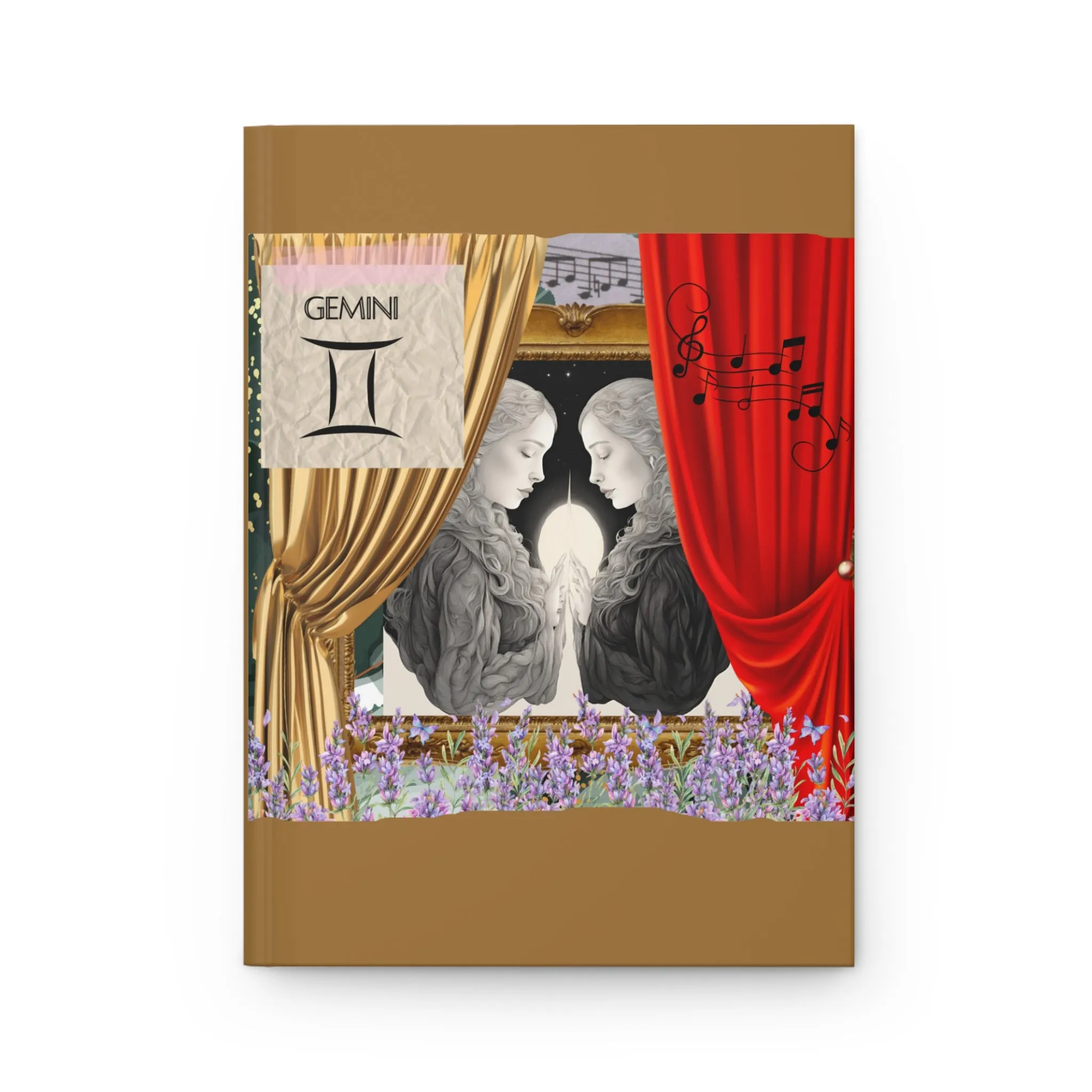 Zodiac Gemini Hardcover Journal Matte